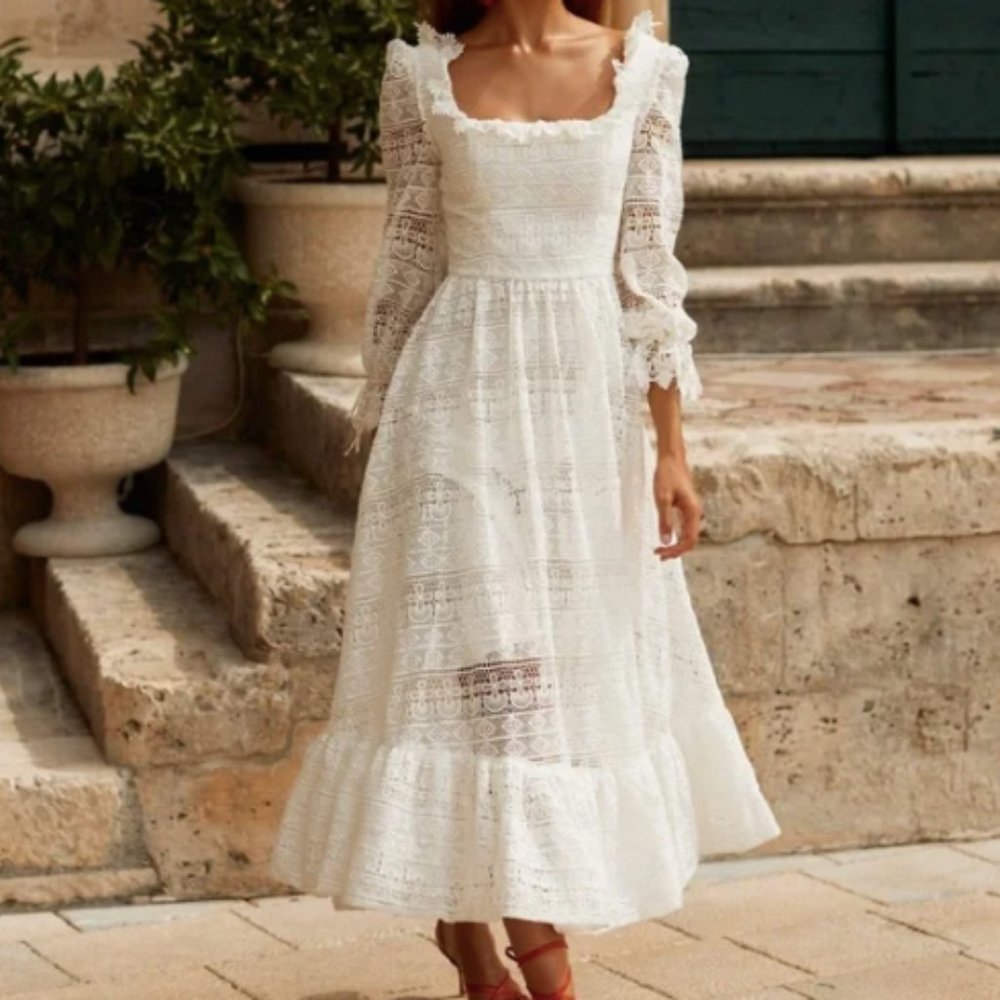 Alamour the Label White Renata Dress